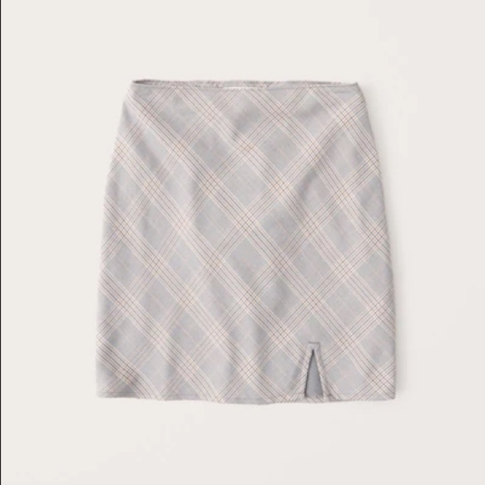 Abercrombie & Fitch Plaid Mini Skirt